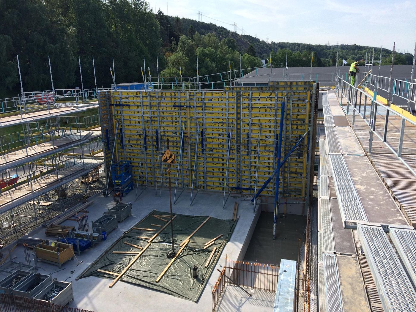 Pentagon Byggnads utför stom- och betongarbete